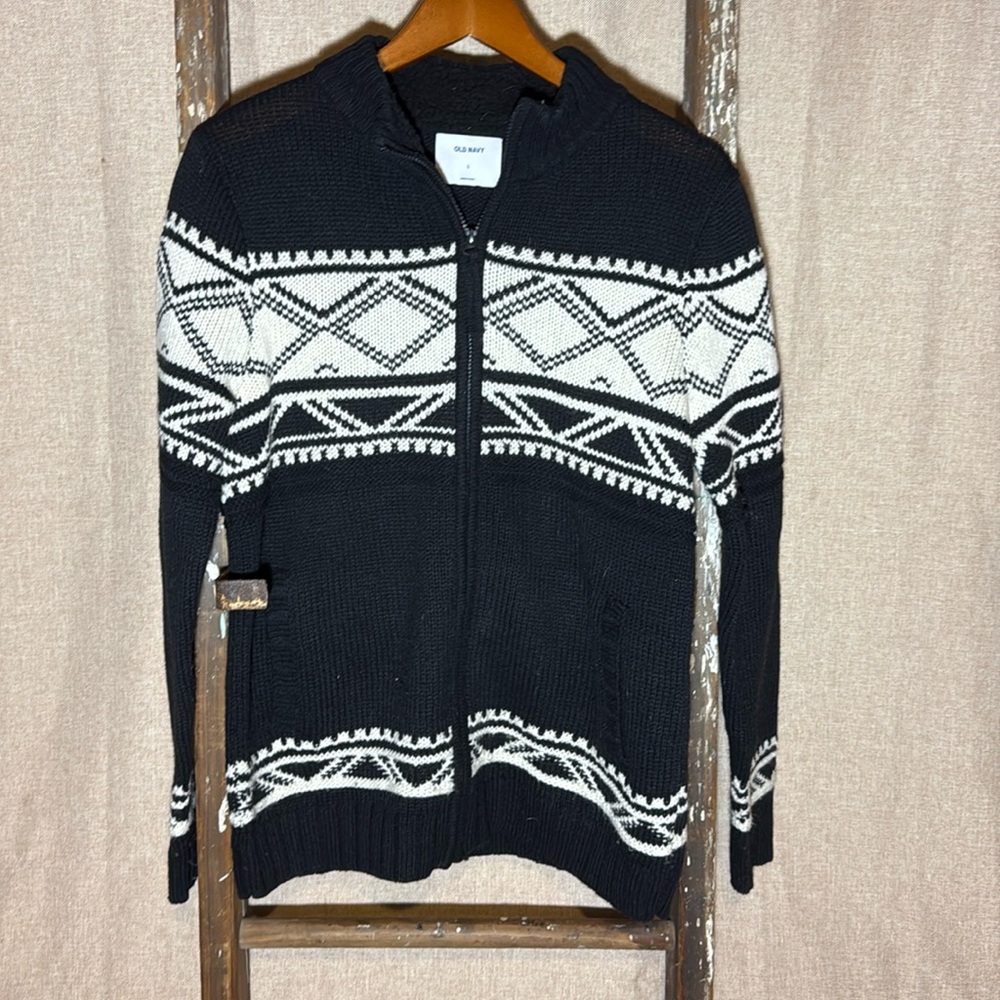 Women’s Old Navy cardigan sweater full front zipper